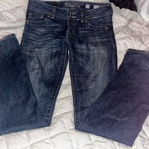 Miss Me Dark Blue Boot Cut Jeans